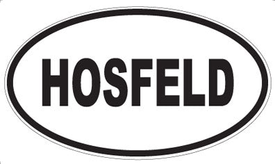 HOSFELD - Oval Magnet