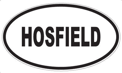 HOSFIELD - Oval Magnet