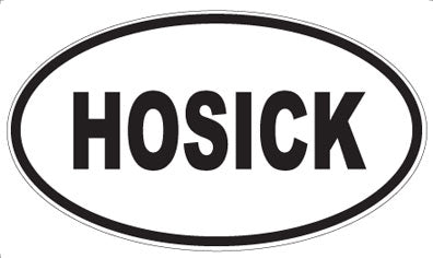 HOSICK - Oval Magnet