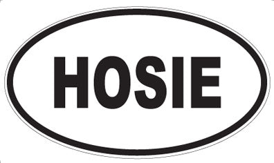 HOSIE - Oval Magnet