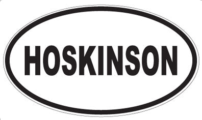 HOSKINSON - Oval Magnet