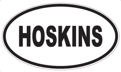 HOSKINS - Oval Magnet