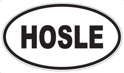 HOSLE - Oval Magnet