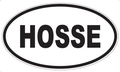 HOSSE - Oval Magnet