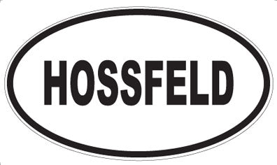 HOSSFELD - Oval Magnet