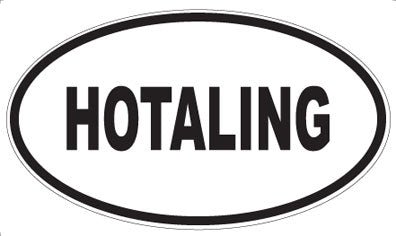 HOTALING - Oval Magnet