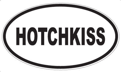HOTCHKISS - Oval Magnet