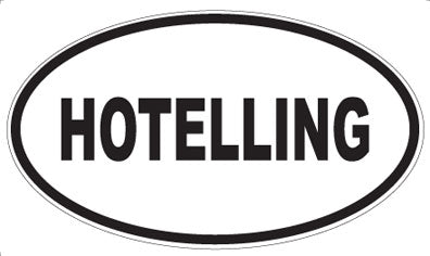 HOTELLING - Oval Magnet