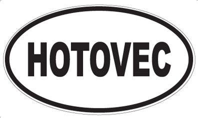 HOTOVEC - Oval Sticker