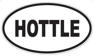 HOTTLE - Oval Magnet