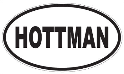 HOTTMAN - Oval Sticker