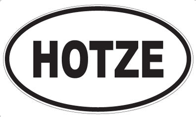 HOTZE - Oval Magnet