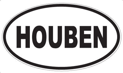 HOUBEN - Oval Magnet