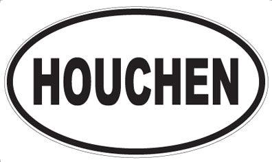 HOUCHEN - Oval Sticker