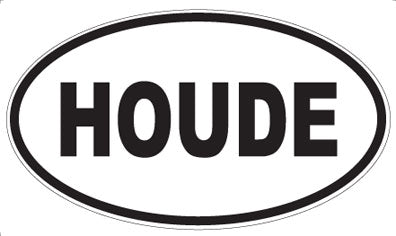 HOUDE - Oval Magnet