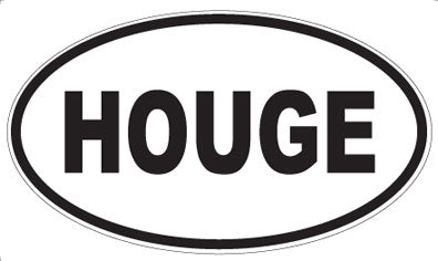HOUGE - Oval Magnet