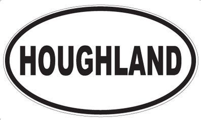 HOUGHLAND - Oval Magnet