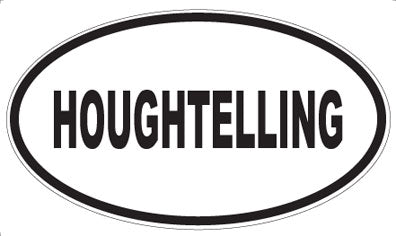HOUGHTELLING - Oval Magnet