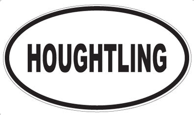 HOUGHTLING - Oval Magnet