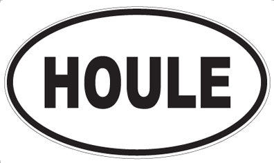 HOULE - Oval Magnet