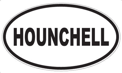 HOUNCHELL - Oval Magnet