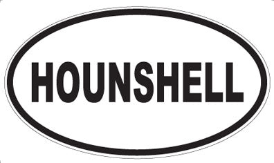 HOUNSHELL - Oval Magnet