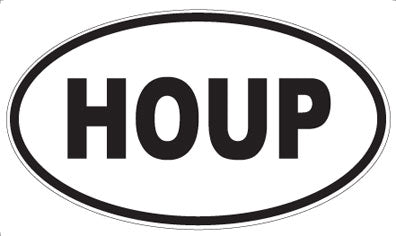 HOUP - Oval Magnet