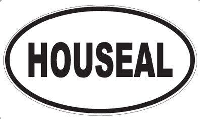 HOUSEAL - Oval Magnet