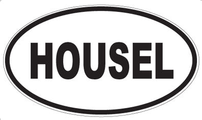 HOUSEL - Oval Magnet