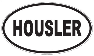 HOUSLER - Oval Magnet