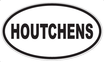 HOUTCHENS - Oval Magnet