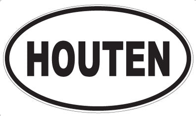 HOUTEN - Oval Magnet