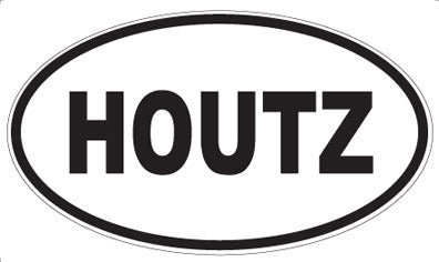 HOUTZ - Oval Magnet