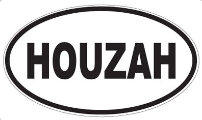 HOUZAH - Oval Magnet
