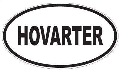 HOVARTER - Oval Magnet