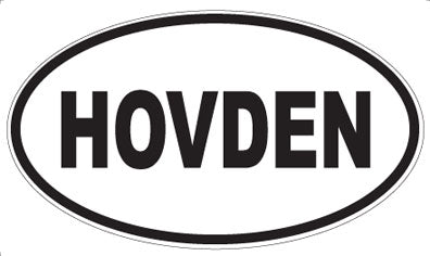 HOVDEN - Oval Magnet