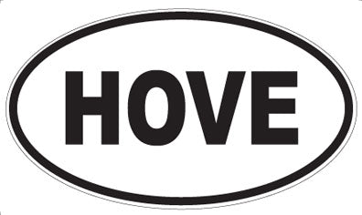 HOVE - Oval Magnet
