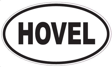 HOVEL - Oval Magnet