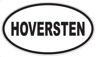 HOVERSTEN - Oval Magnet