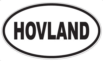 HOVLAND - Oval Magnet