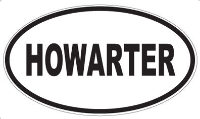 HOWARTER - Oval Magnet