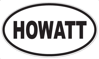 HOWATT - Oval Magnet