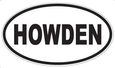 HOWDEN - Oval Magnet