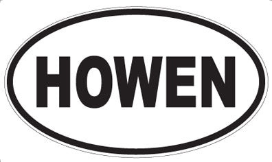 HOWEN - Oval Magnet