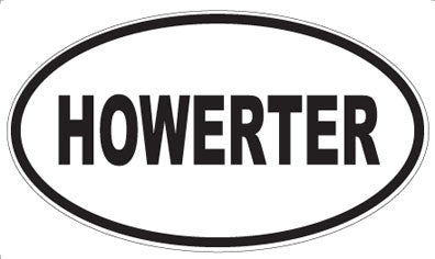 HOWERTER - Oval Magnet