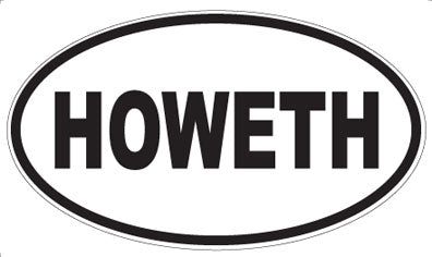 HOWETH - Oval Magnet