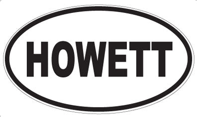 HOWETT - Oval Magnet