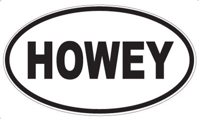 HOWEY - Oval Magnet