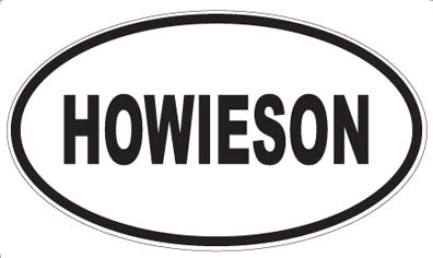 HOWIESON - Oval Magnet