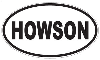 HOWSON - Oval Magnet